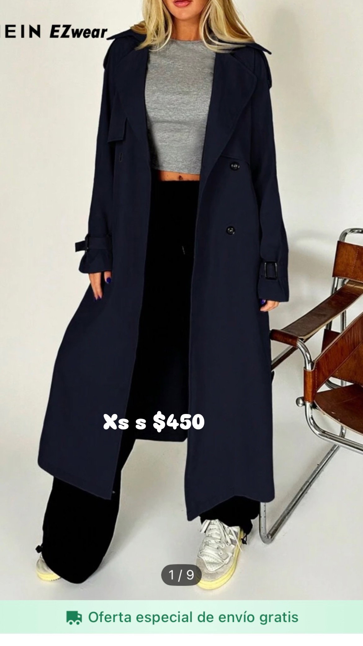 Saco nuevo de mujer EZwear - Talla XS