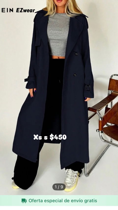 Saco nuevo de mujer EZwear - Talla XS