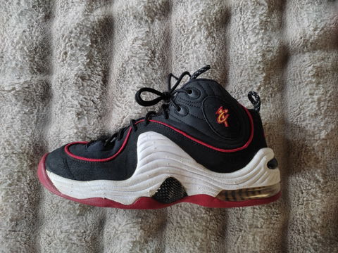 Tenis Nike Air Penny 2 Miami Heat en Buen Estado