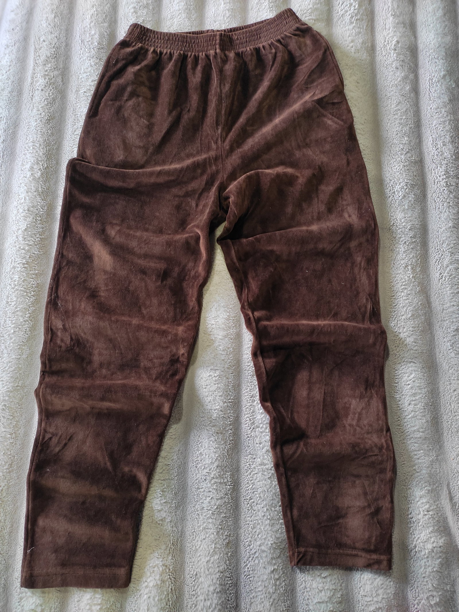 Pants de algodón afelpado 