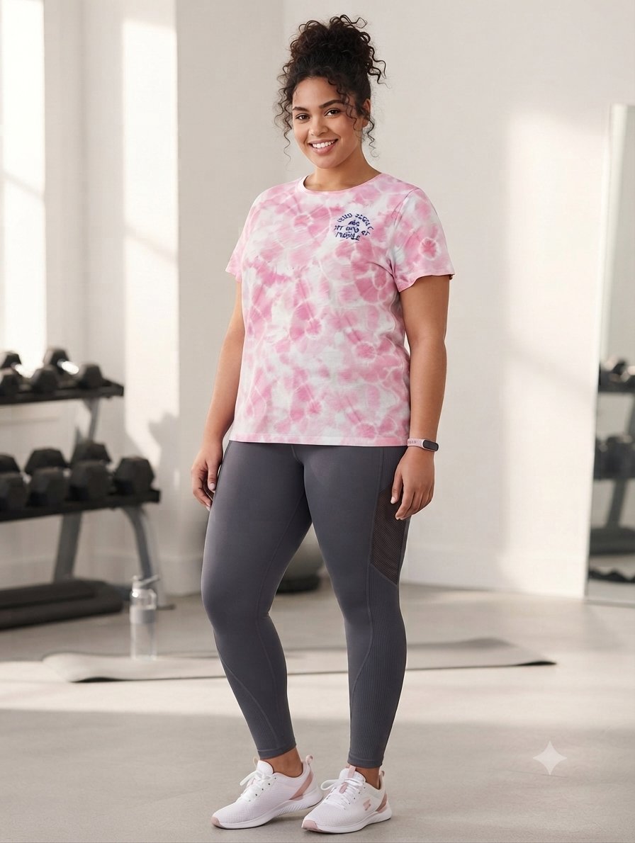 Playera Old Navy Talla XL Nueva con Estampado Tie-Dye
