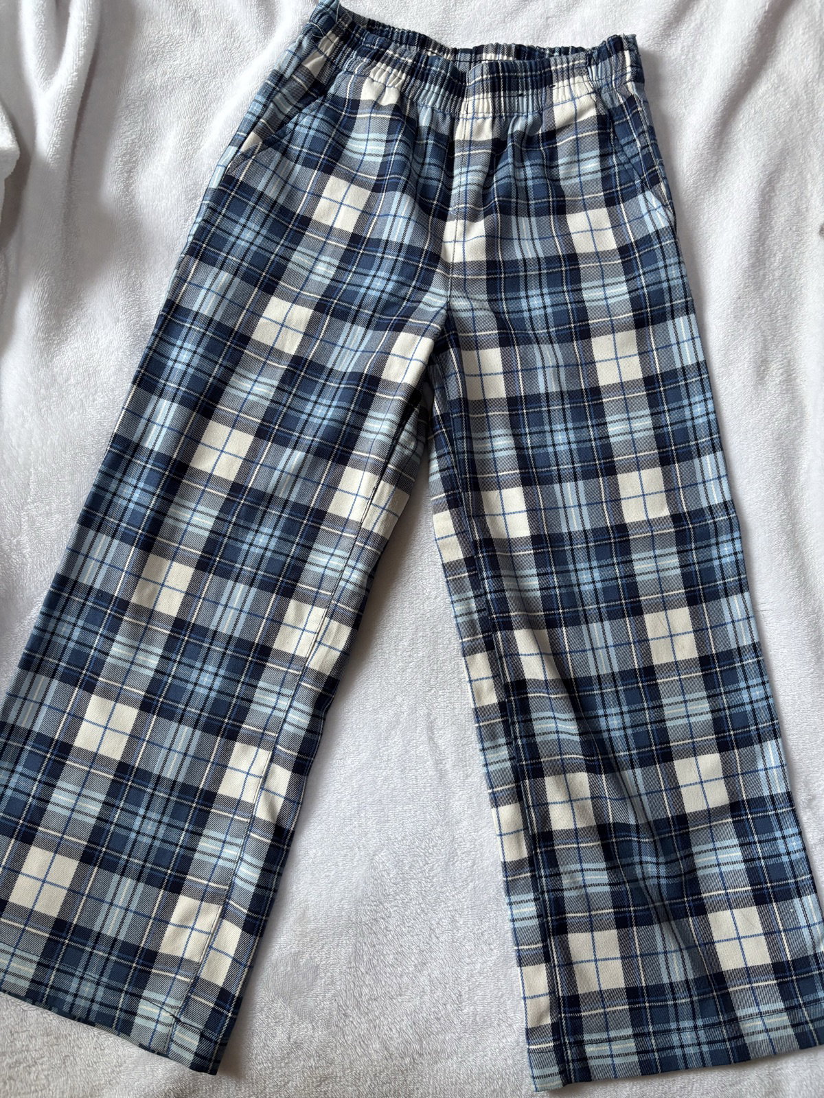 Pantalón de cuadros para niña H&M