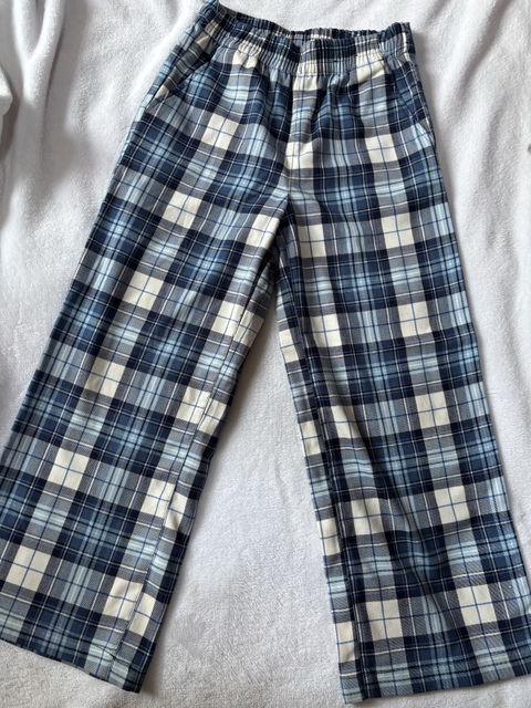 Pantalón de cuadros para niña H&M
