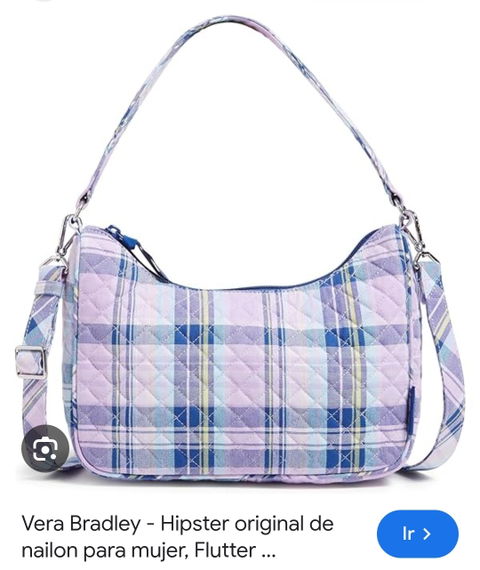 Bolso Vera Bradley Hipster Original de Nailon - Flutter