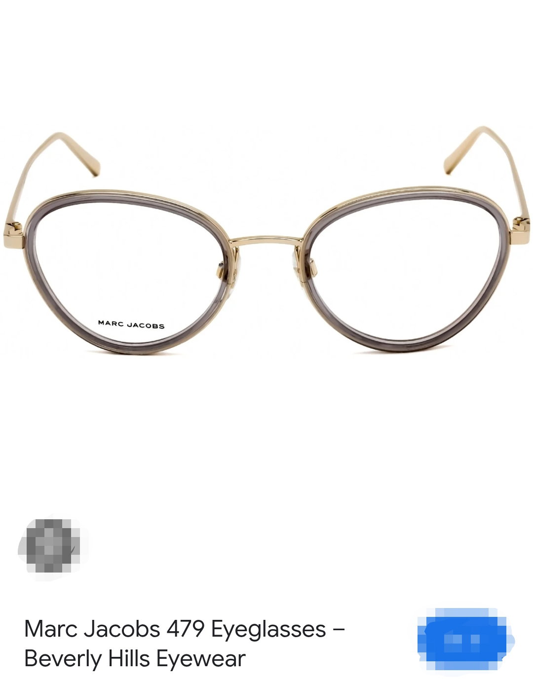 Lentes oftálmicos Marc Jacobs 479 