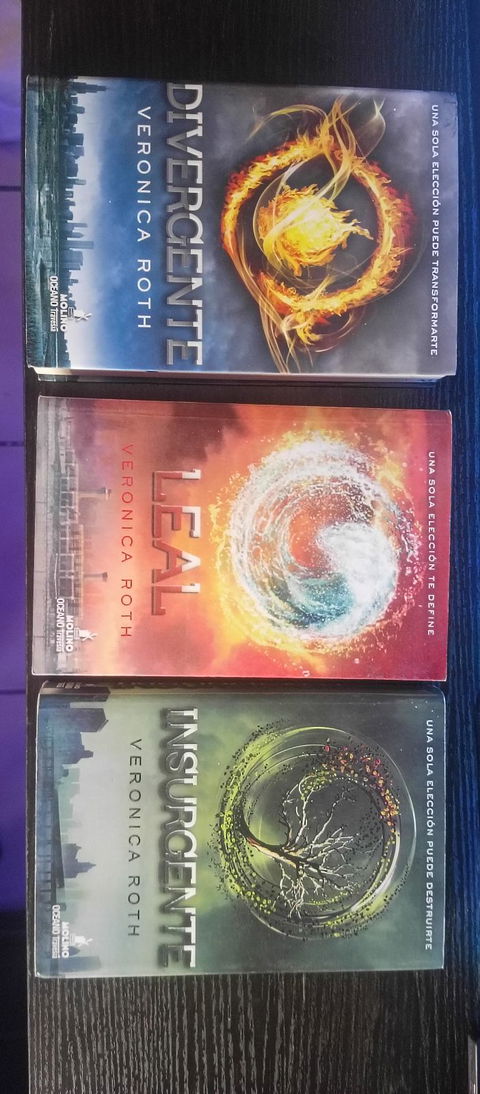 Trilogía Divergente completa – Veronica Roth
