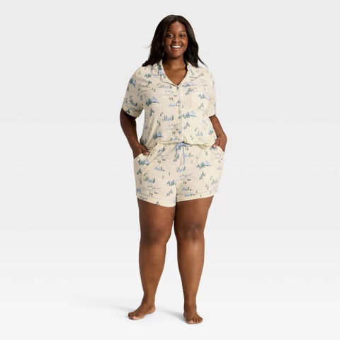 Shorts de Pijama Auden 2XL Cloud Knit Nuevos