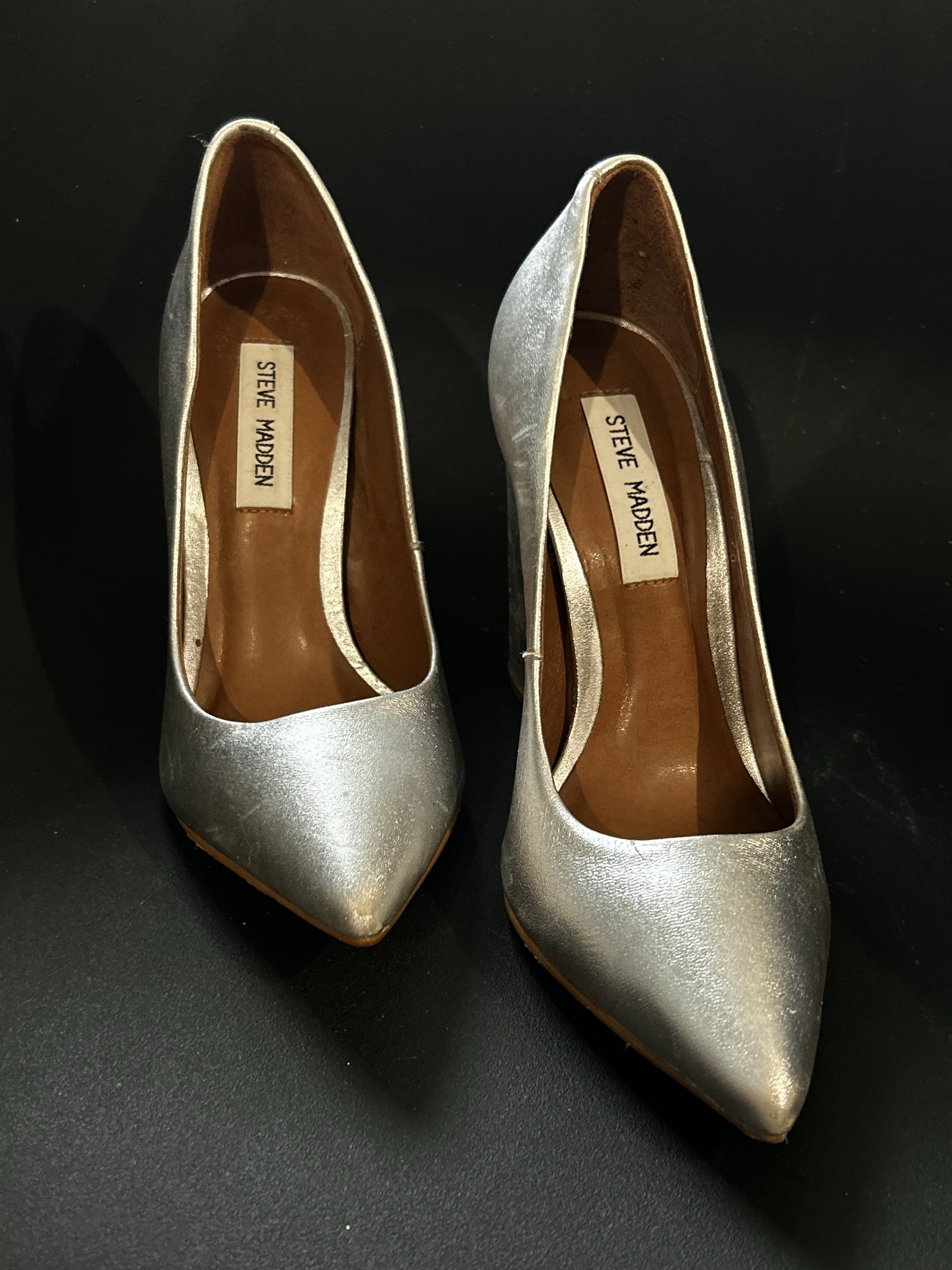 Zapatillas originales Steve Madden plateadas 