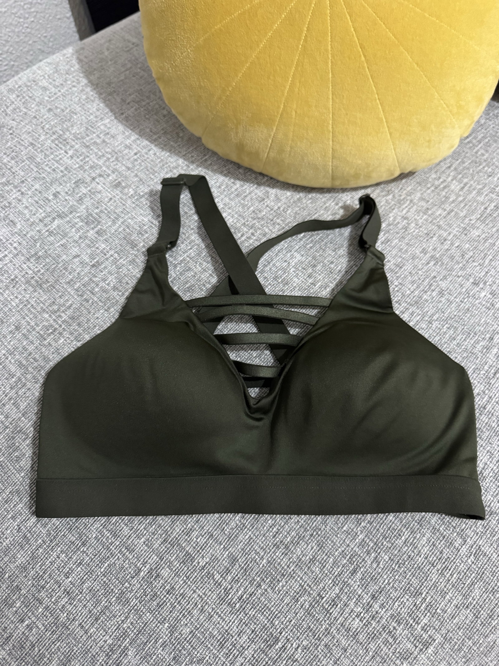 Top Victoria's Secret Verde Oliva