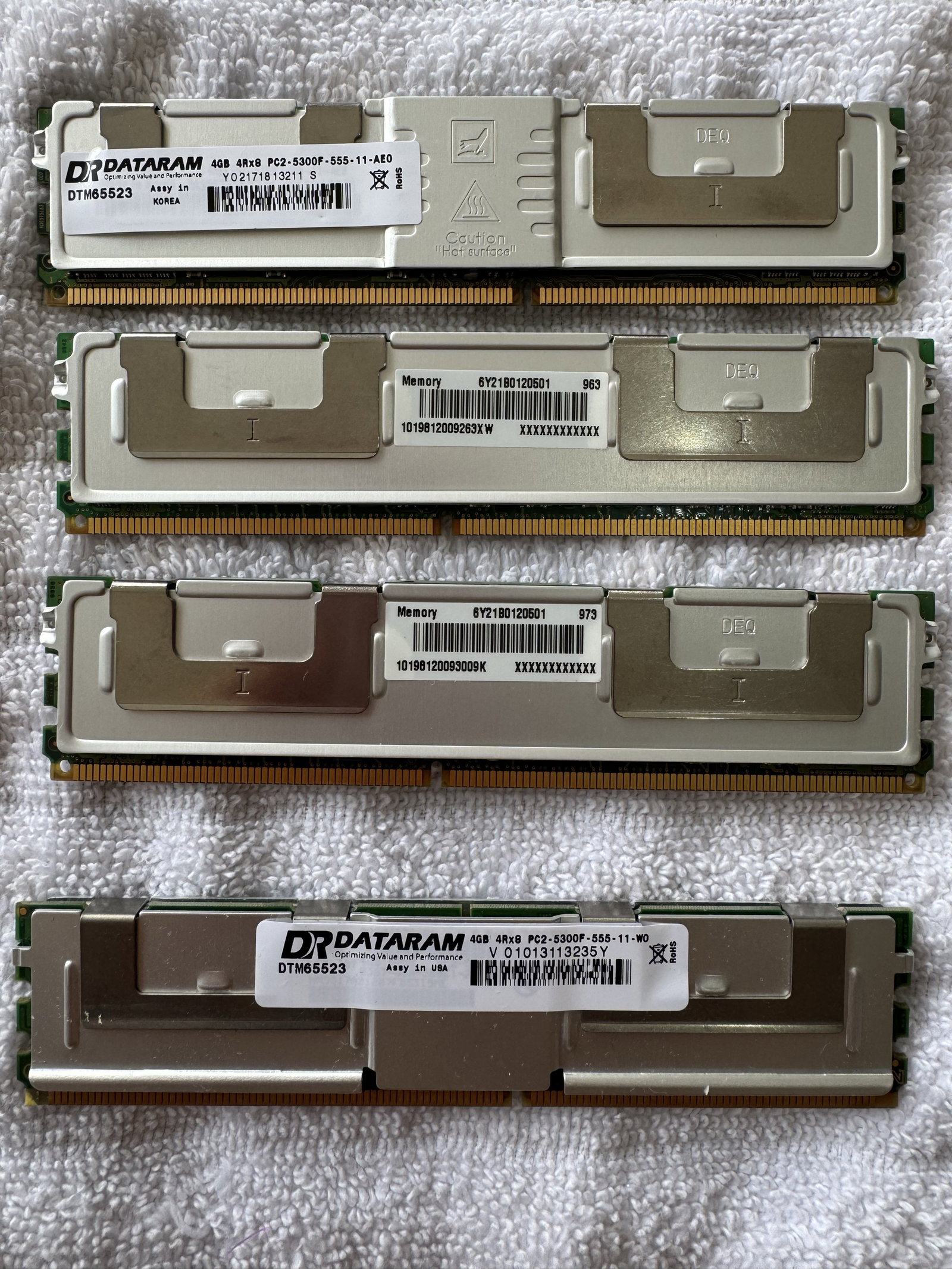 Memoria RAM DR 4GB