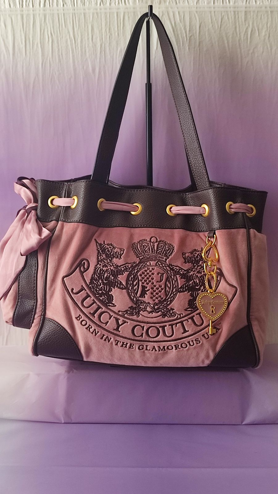 Bolso Juicy Couture Daydreamer Rosa Polvo Nuevo con Etiquetas