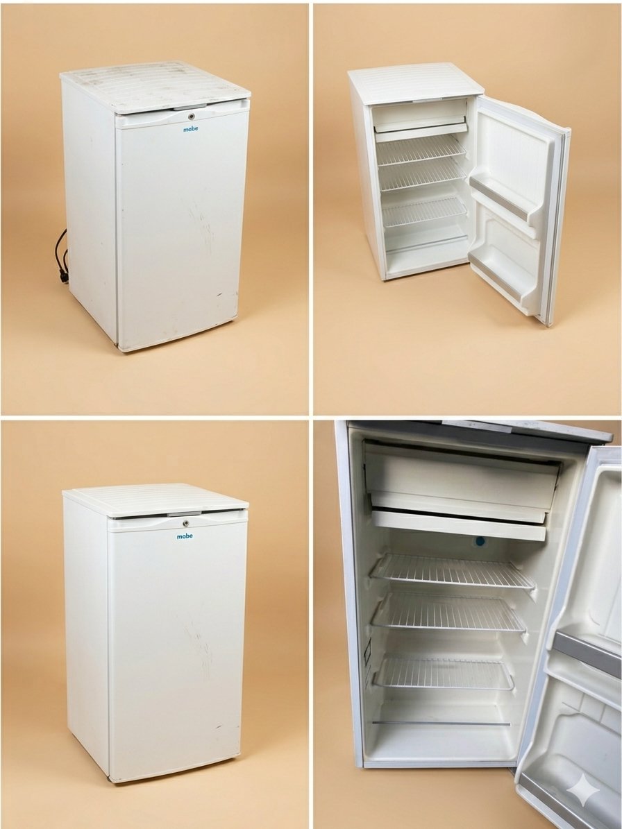 Refrigerador Frigobar MABE en Buen Estado - Color Blanco