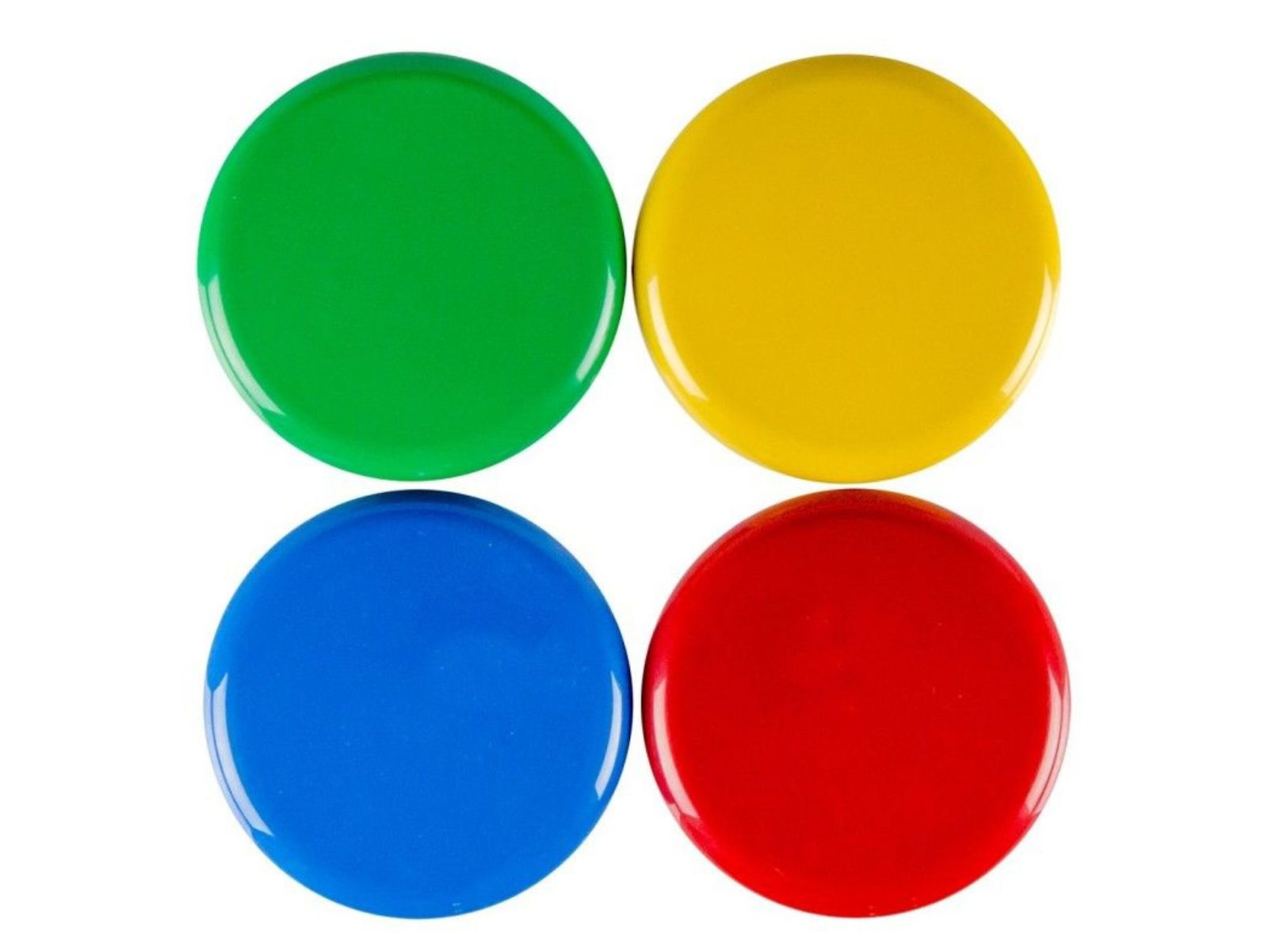 10 Platos Taqueros de Plástico Uso Rudo - Colores Surtidos 21 cm