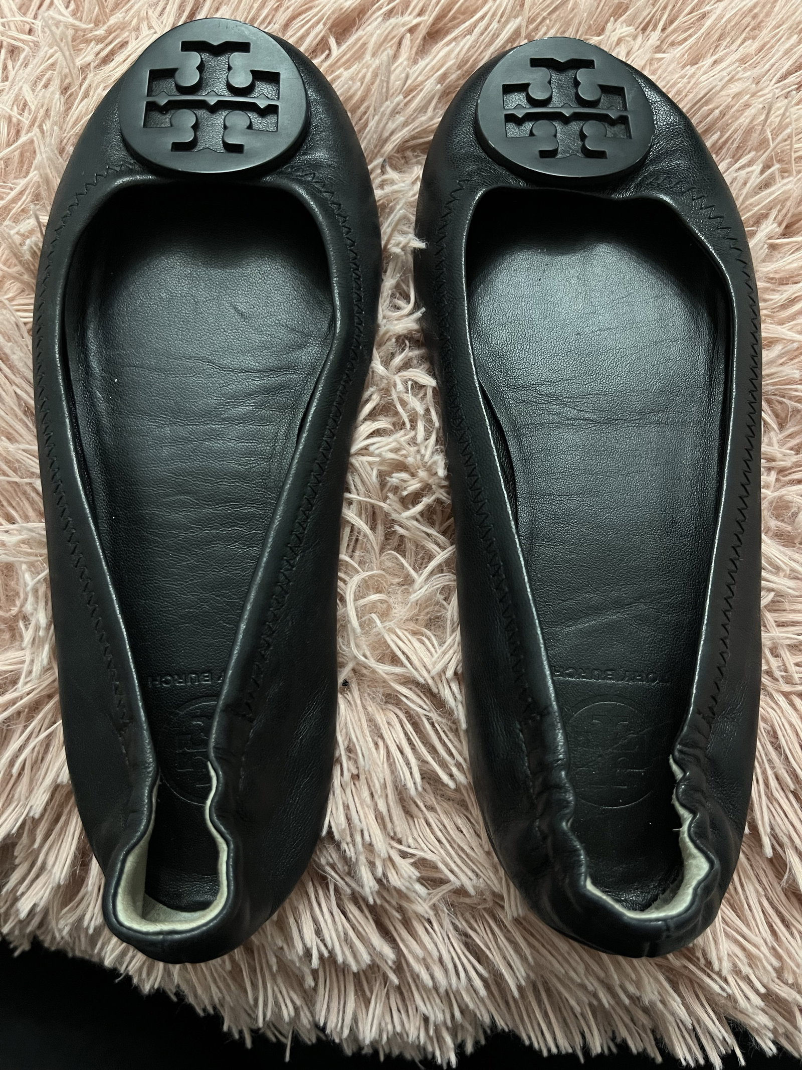 Zapatos Tory Burch Negros como Nuevos
