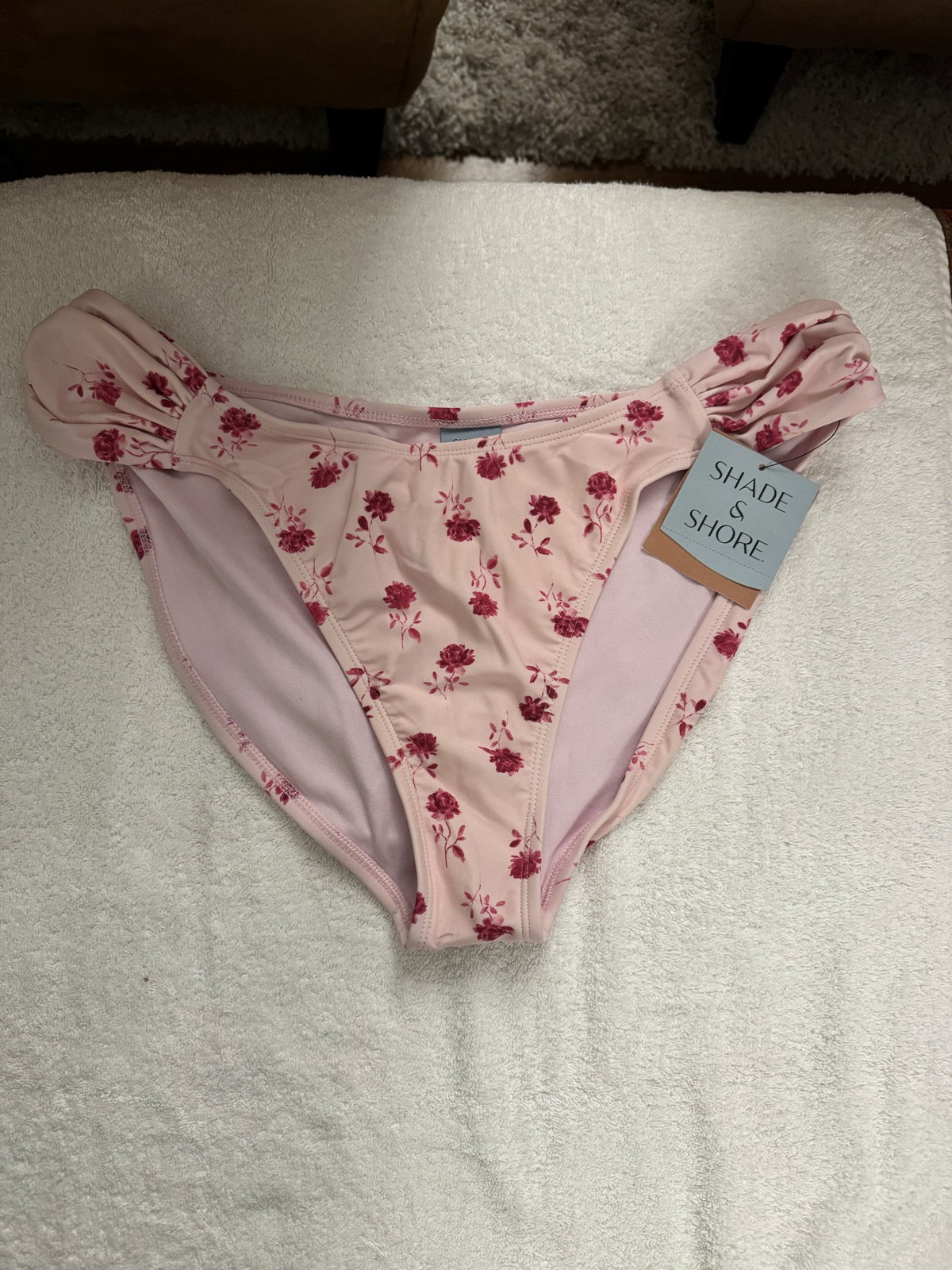 Calzón de traje de baño nuevo Shade & Shore talla L