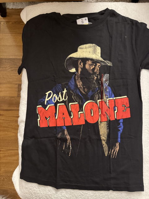 Playera nueva de Post Malone marca Posty Co talla XS