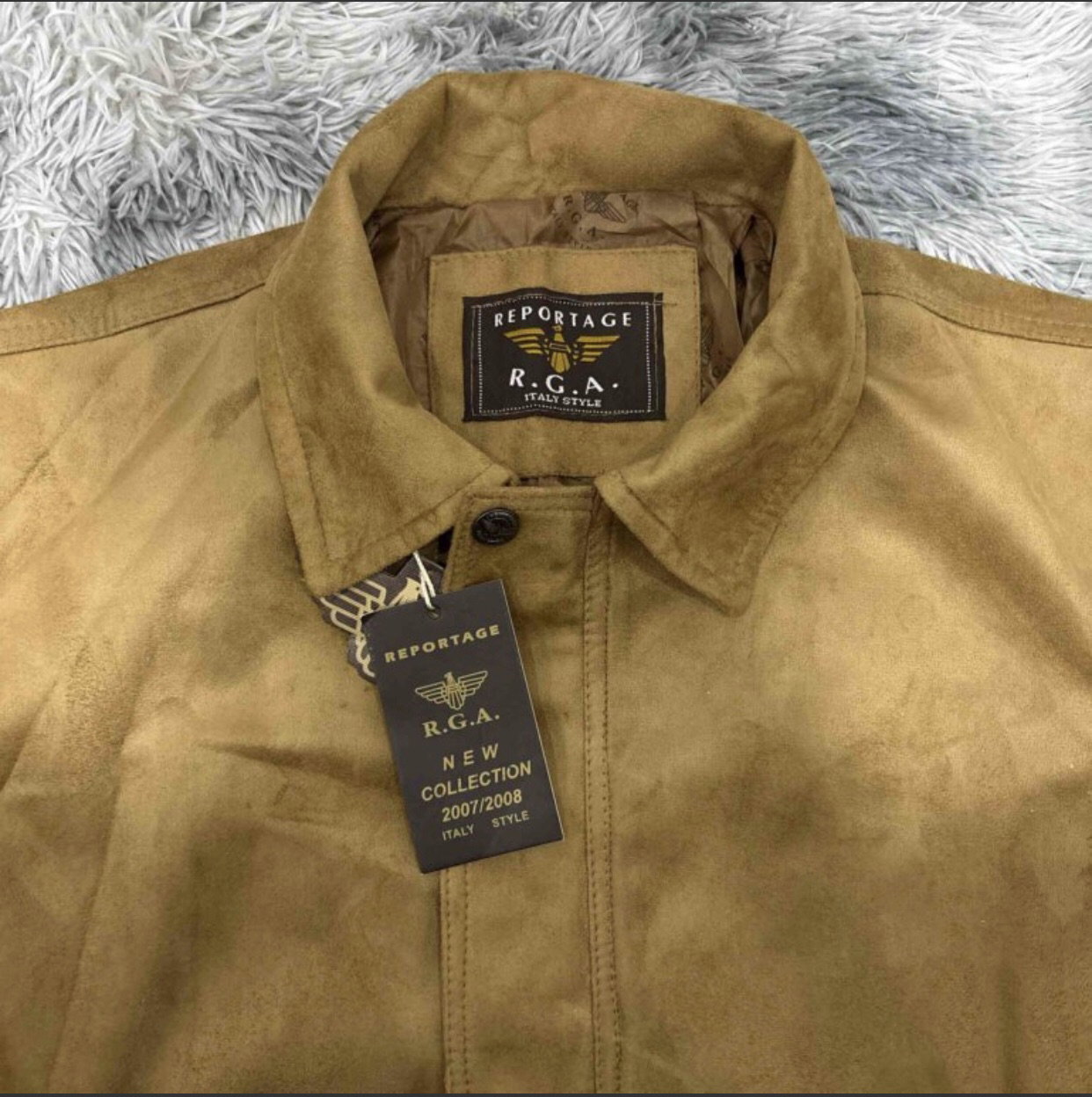Chamarra elegante R.G.A. talla XL totalmente nueva