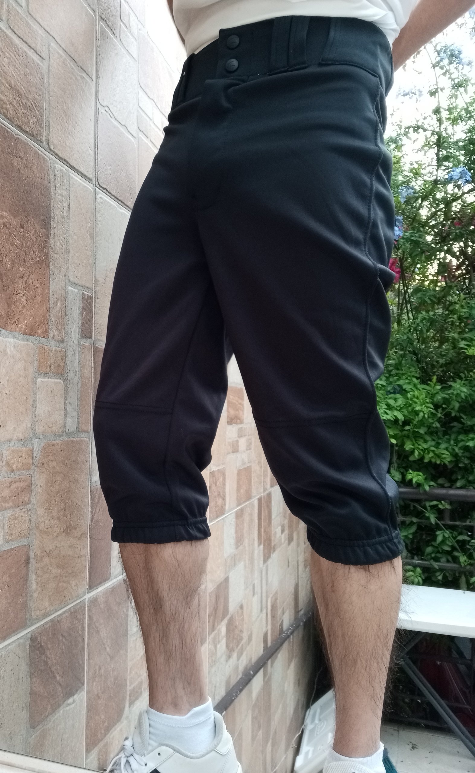 Pantalón Champro Negro para Béisbol Talla Grande Infantil