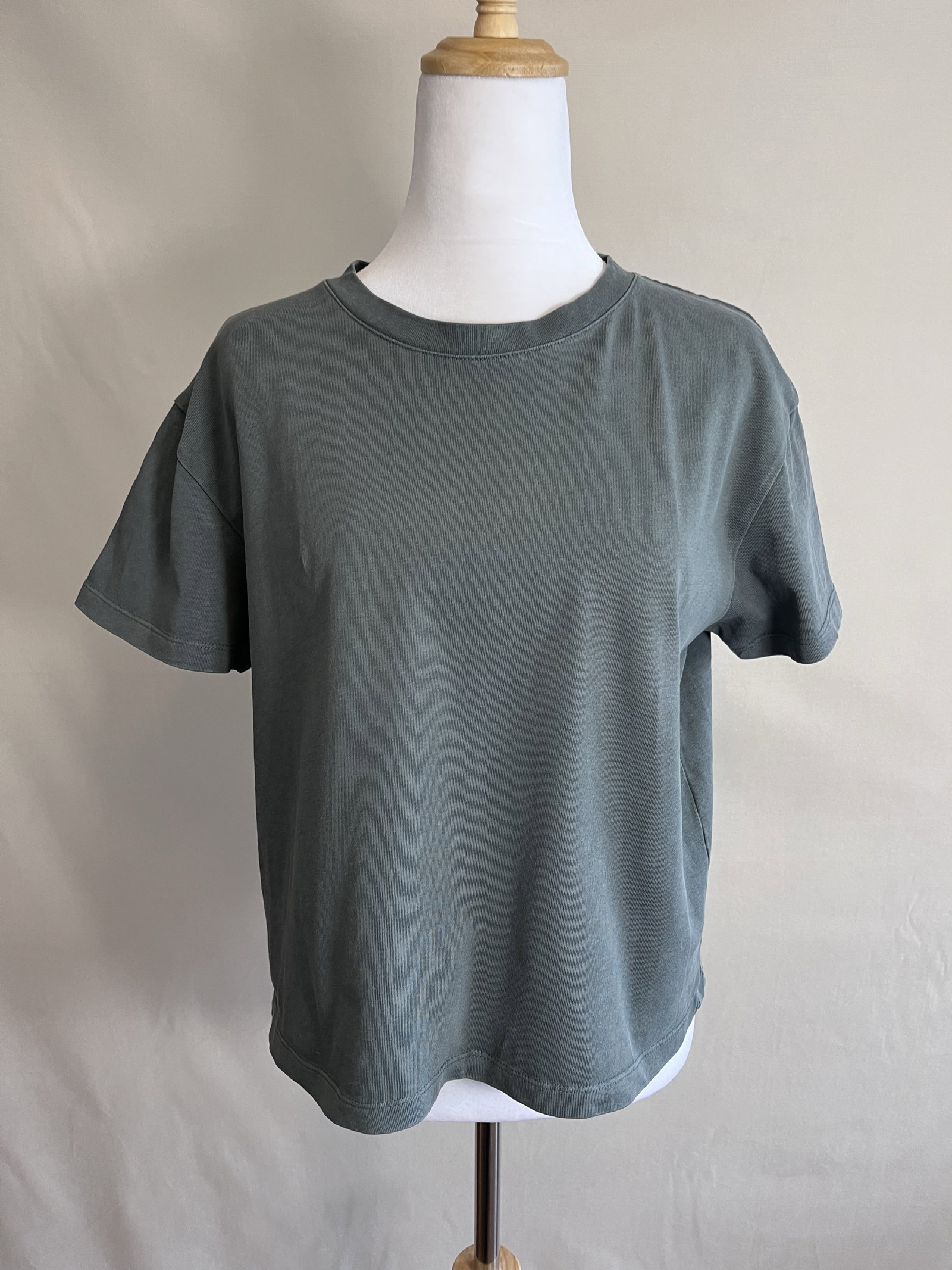 Playera Zara Gris Talla M - Básico Esencial