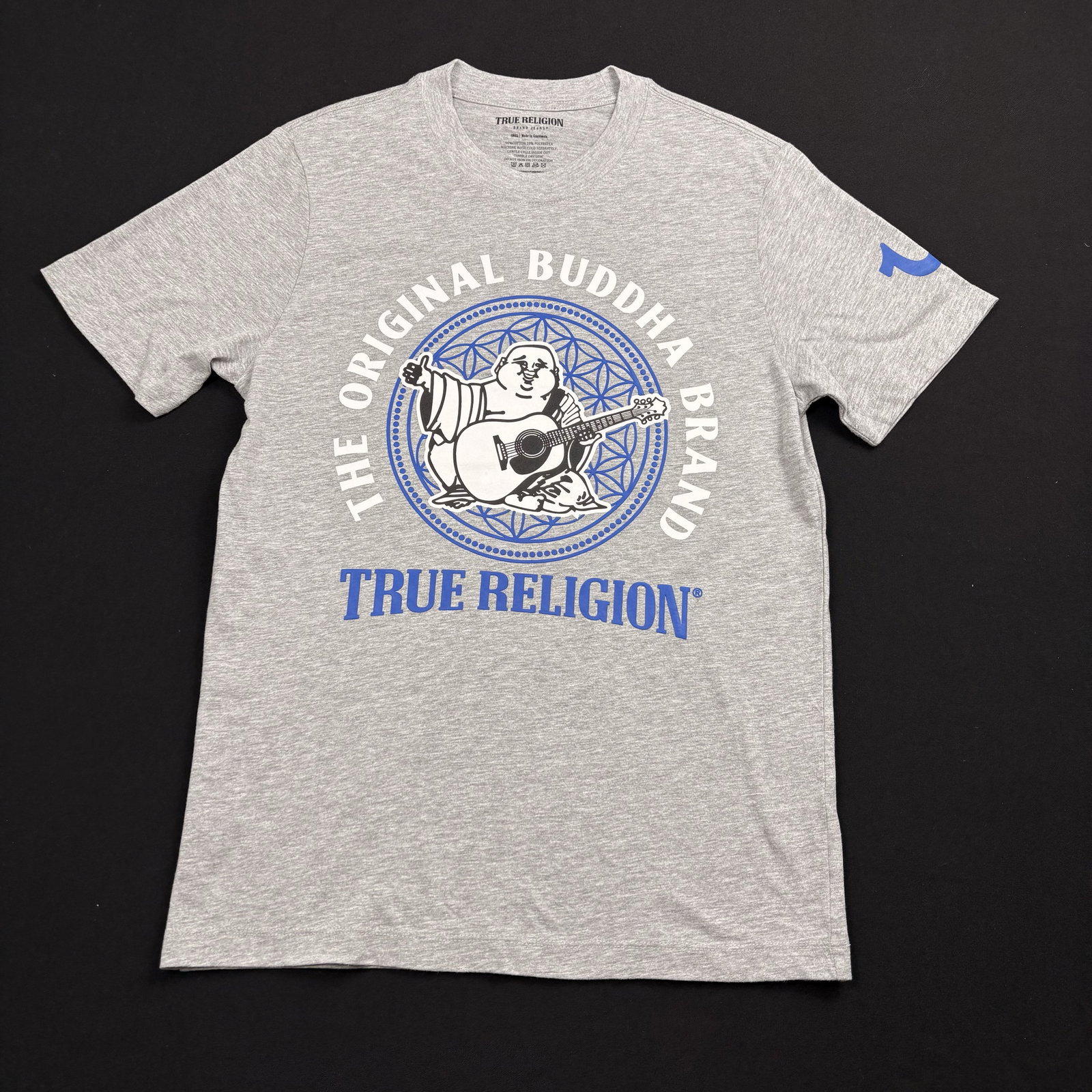 Playera true Religion Talla S gris