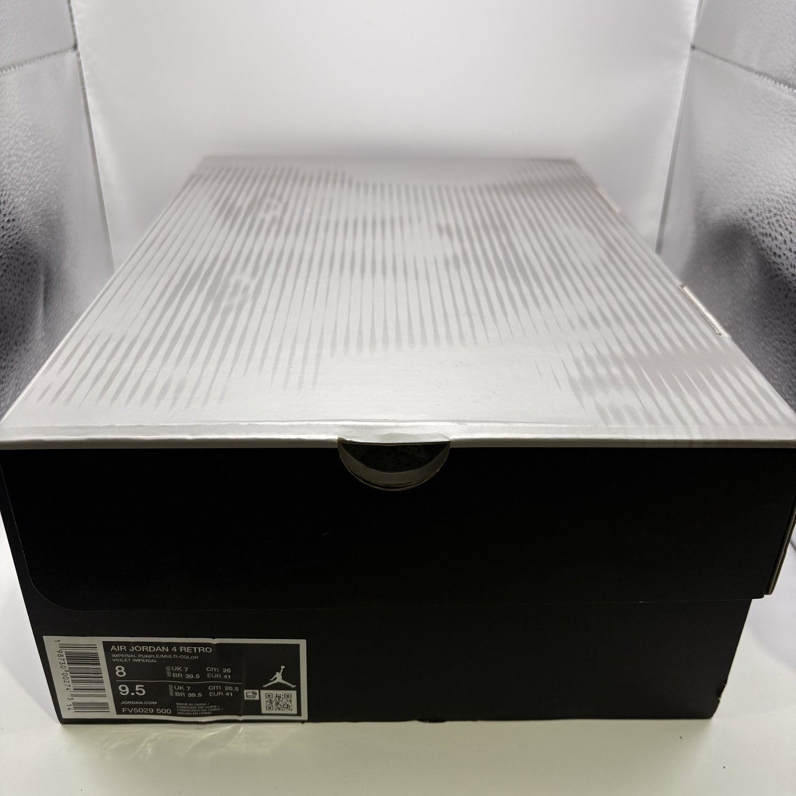 Tenis Jordan 4 Lakers 25.5cm Nuevos Originales