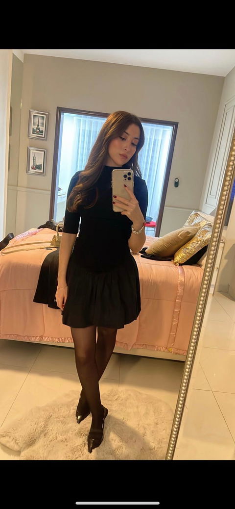 Vestido negro de Zara