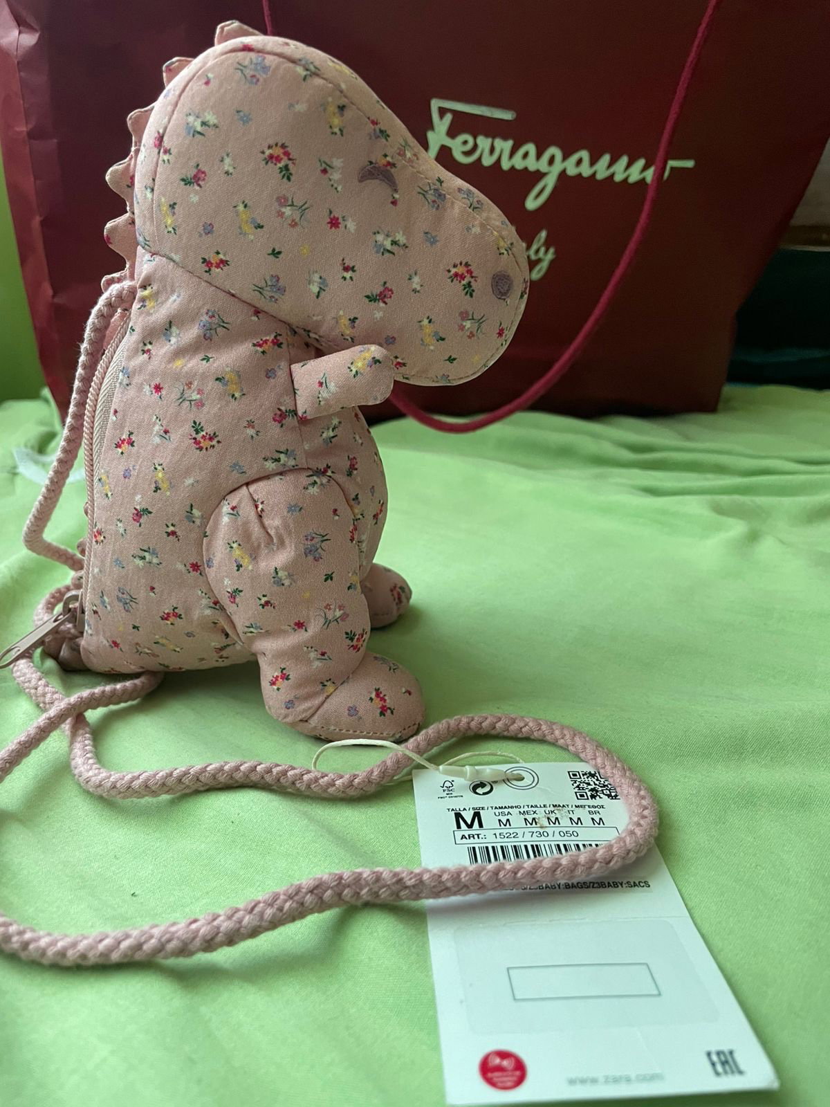 Bolsita Dinosaurio Zara Baby - Nueva