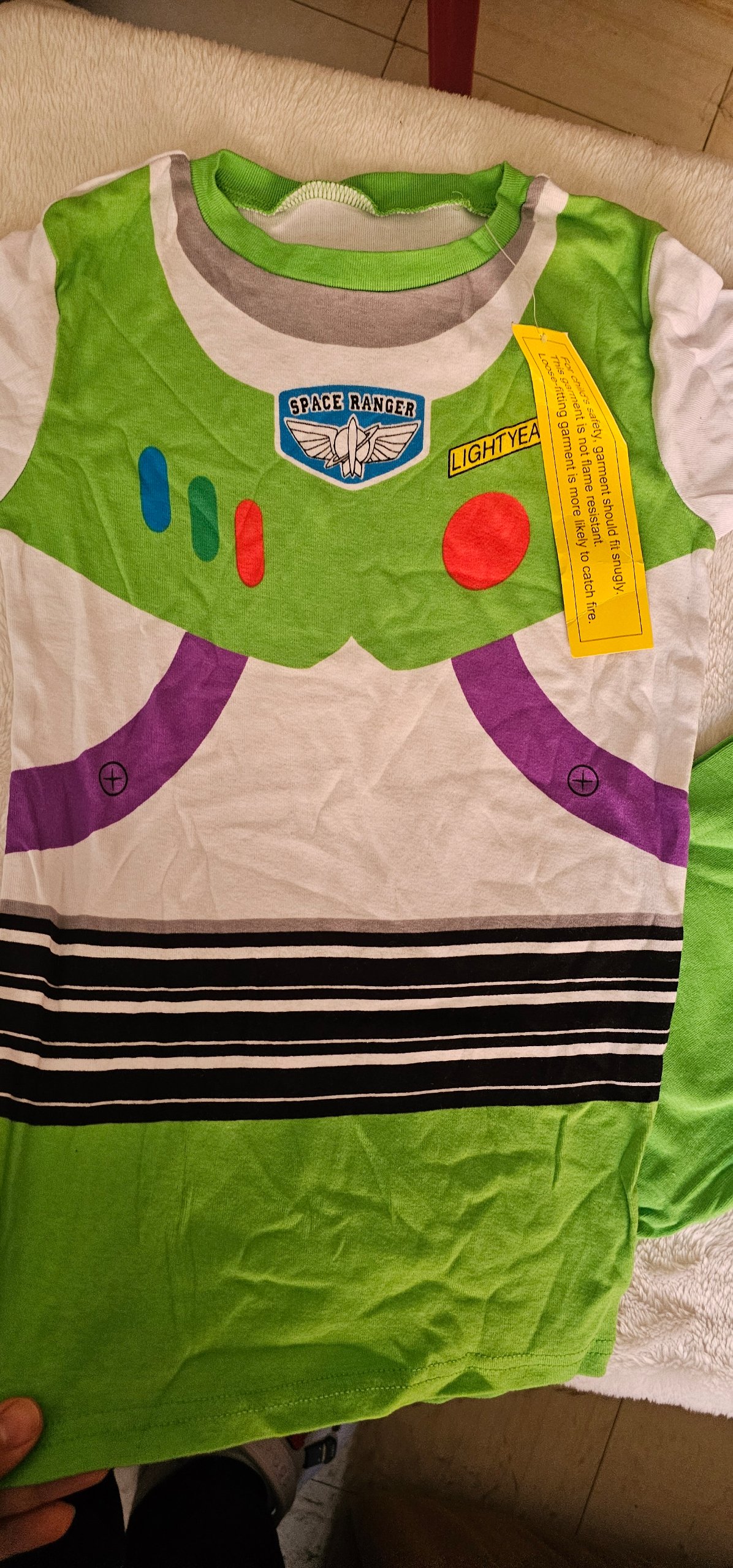 Pijama Toy Story Original Talla 10