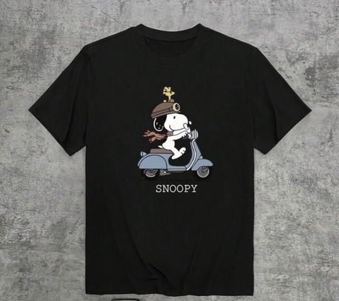 Playera Snoopy Unisex Talla L Nueva