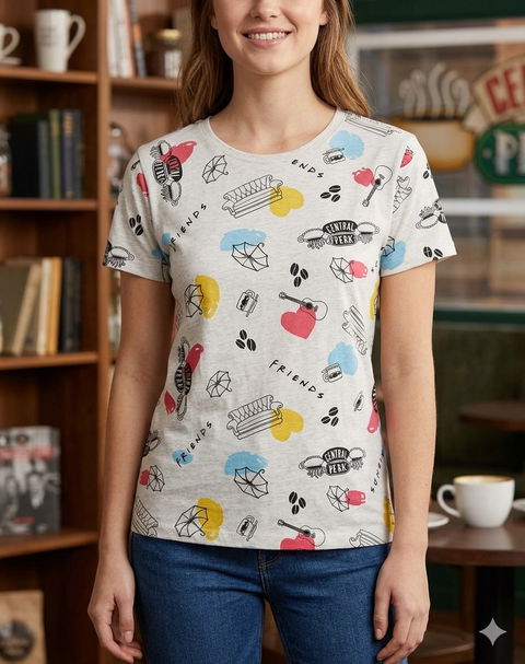 Playera de Mujer 'Friends' Talla XS