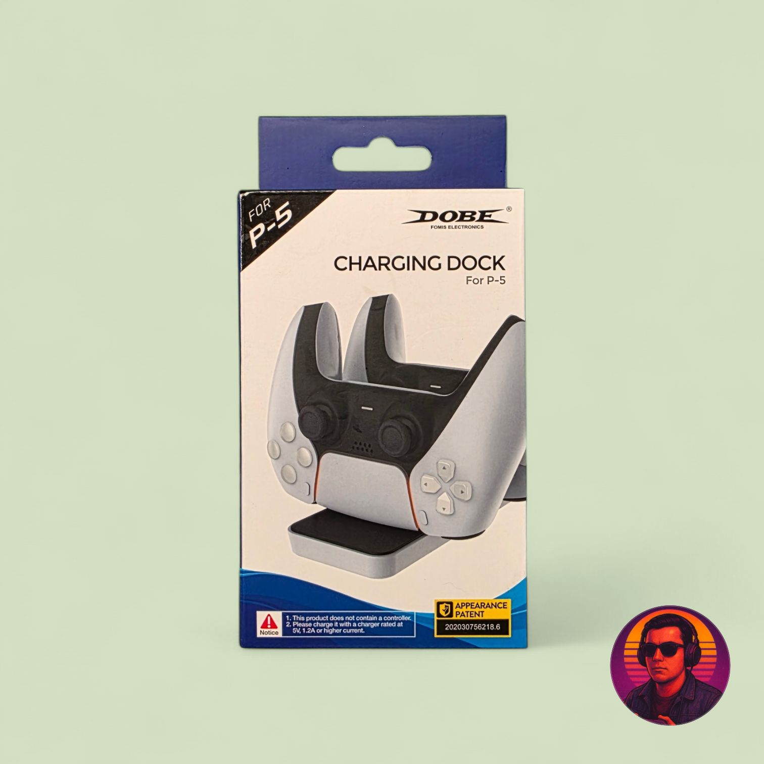 Base De Carga Dual Para Control PS5 USB-C Cargador Dual Dock