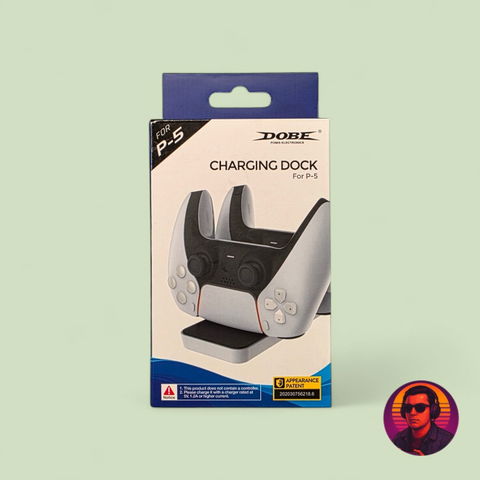 Base De Carga Dual Para Control PS5 USB-C Cargador Dual Dock
