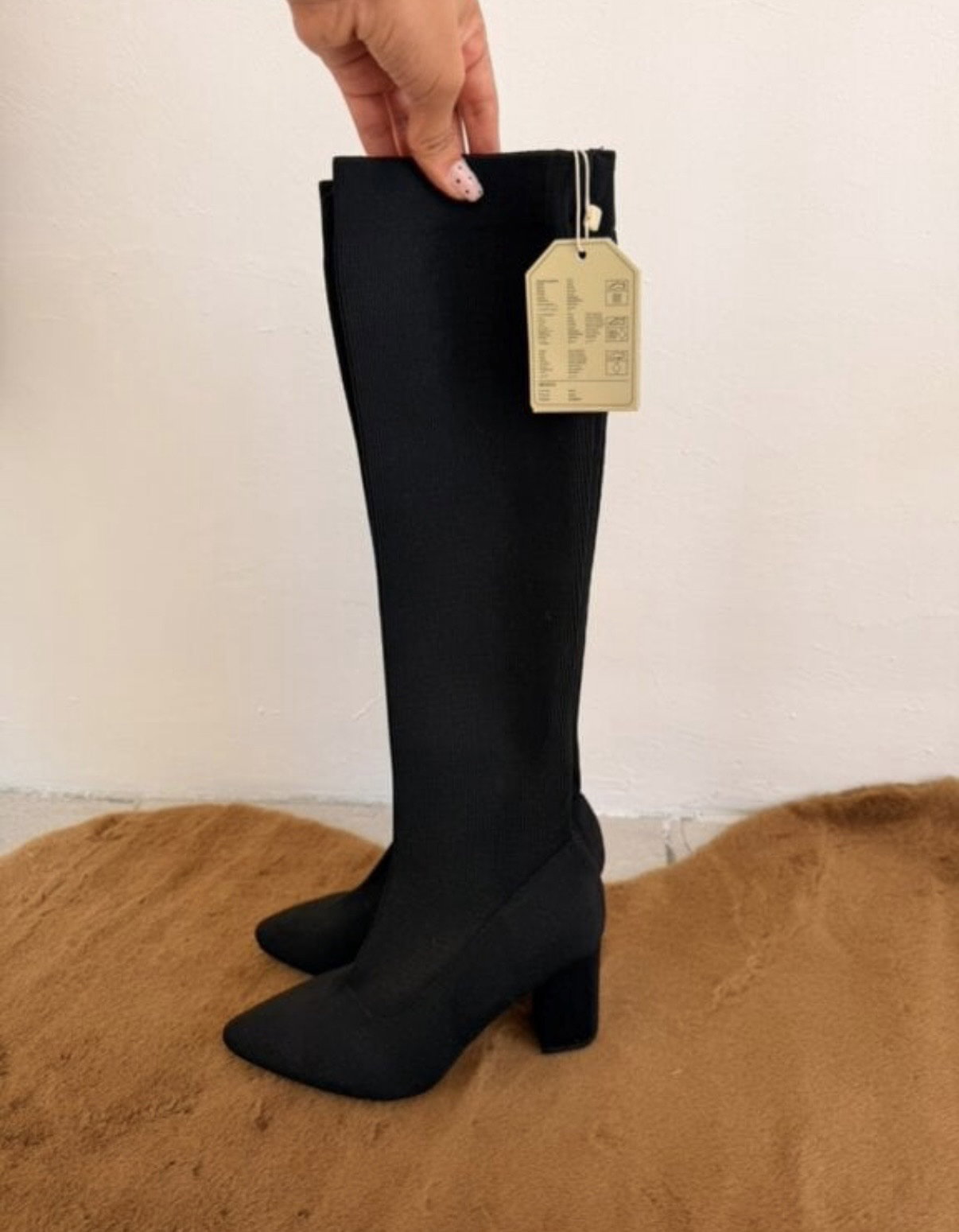 Botas Negras Sfera Talla 25mx Nuevas con Etiqueta