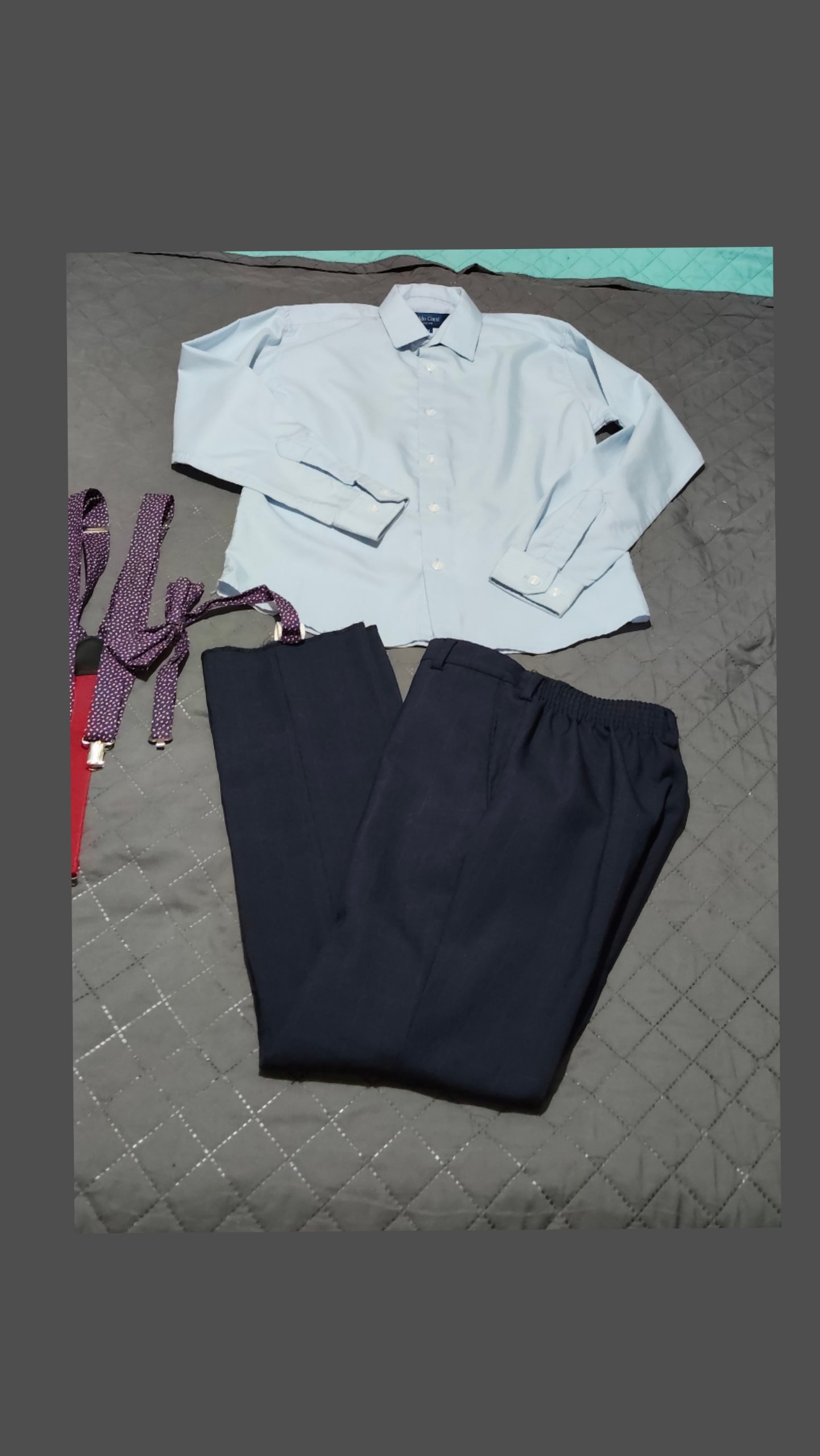 Conjunto de Niño azul Talla 10 años Aldo Conti Junior
