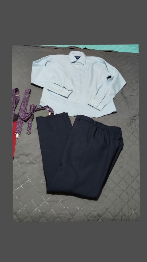 Conjunto de Niño azul Talla 10 años Aldo Conti Junior