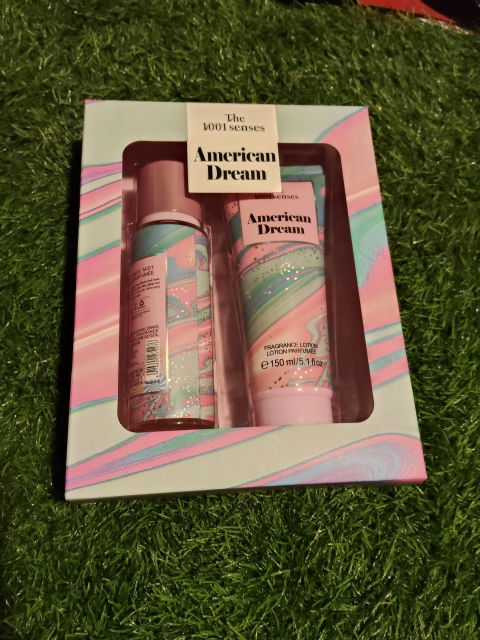 Set de regalo loción y fragancia 'American Dream' - The 1001 Senses