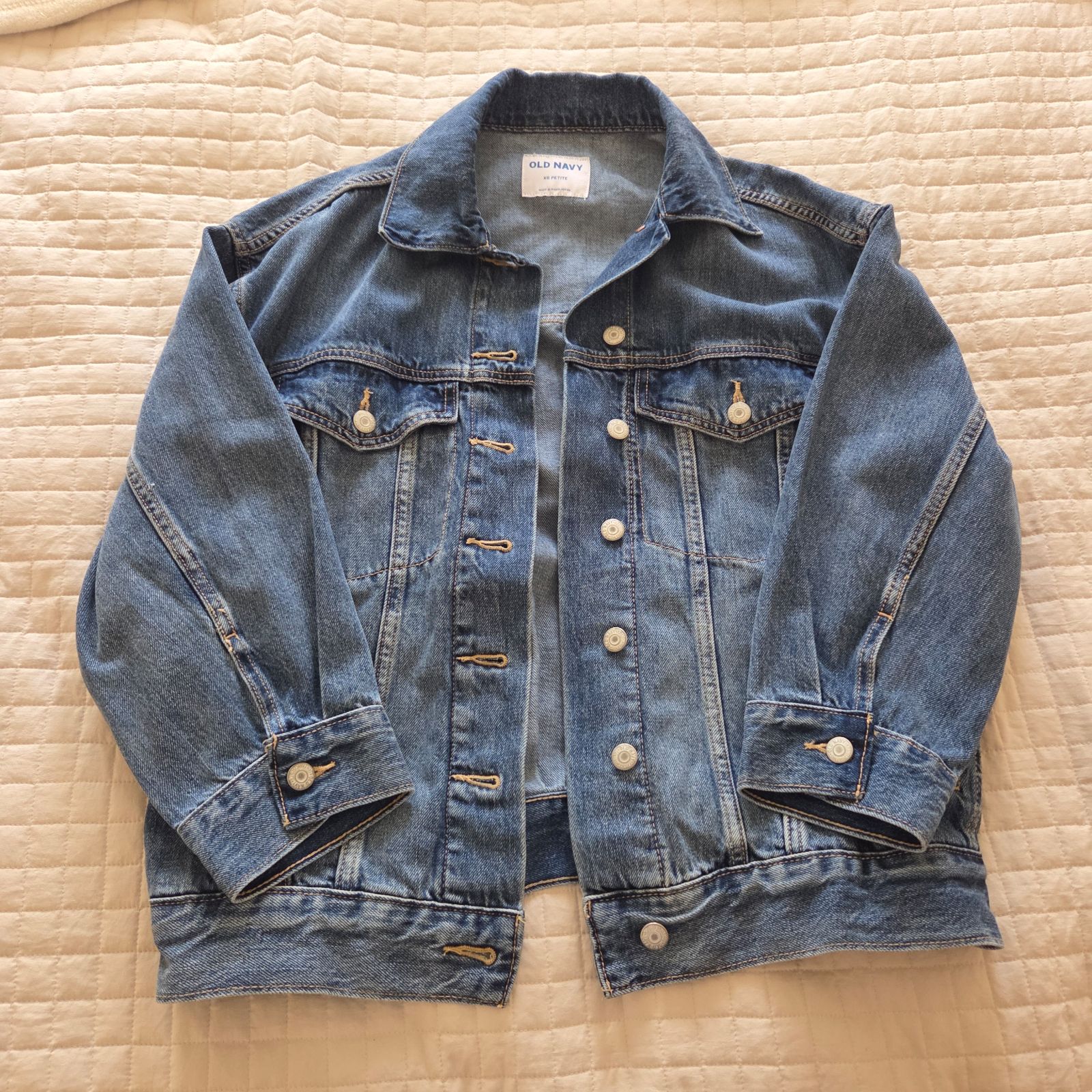 Chamarra de mezclilla old navy