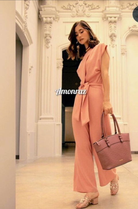 Jumpsuit ZARA Rosa Nuevo