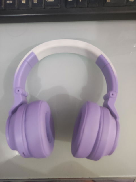 Audífonos Bluetooth Morados con Caja Original