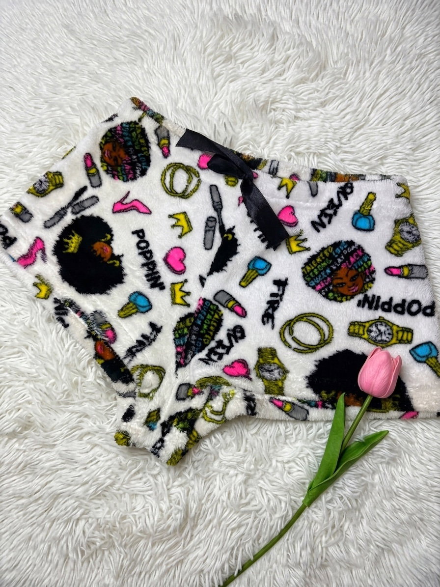Short de Felpa 'Queen Vibes' en Buen Estado