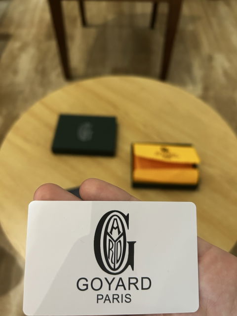 Tarjetero Goyard