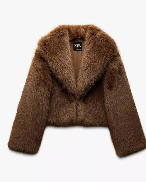 Abrigo faux fur