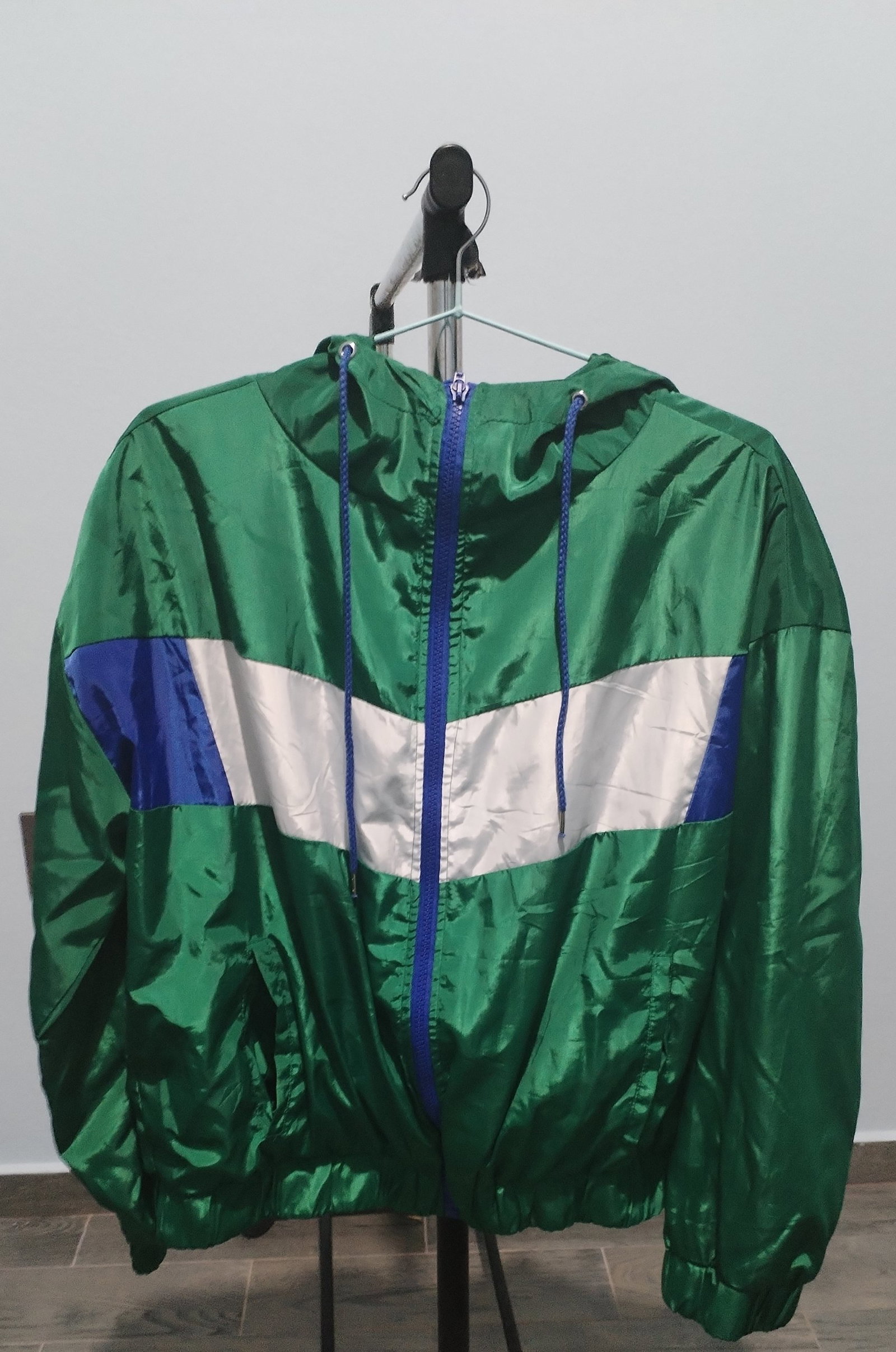 Chamarra Rompevientos Urban Retro XL Efecto Reflejante