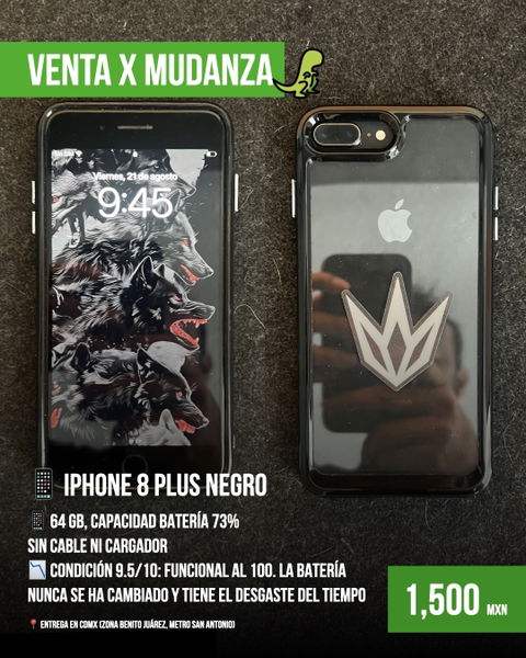 iPhone 8 Plus 64 GB Negro