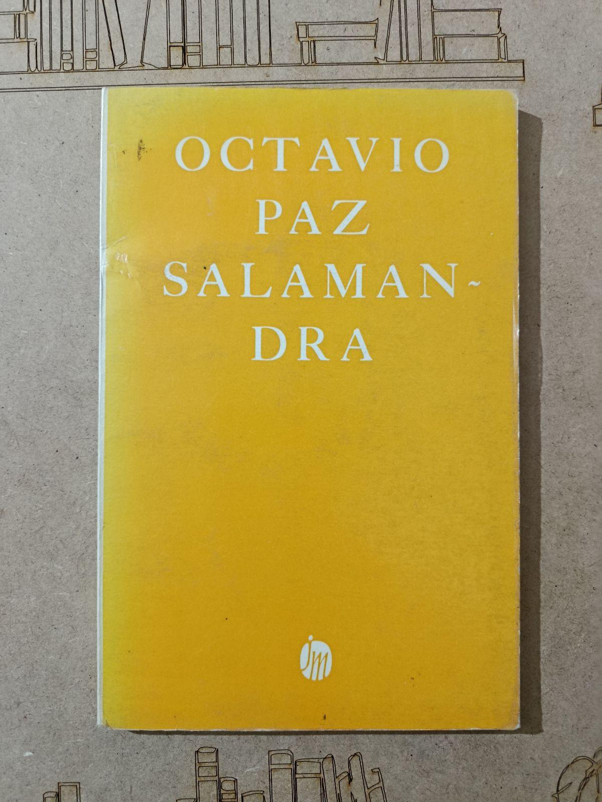 Libro 'Salamandra' de Octavio Paz