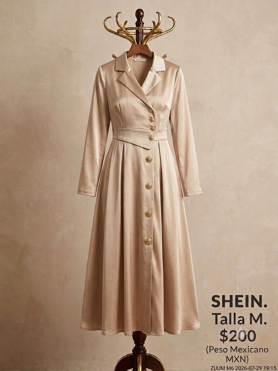 Vestido largo de mujer SHEIN, talla M