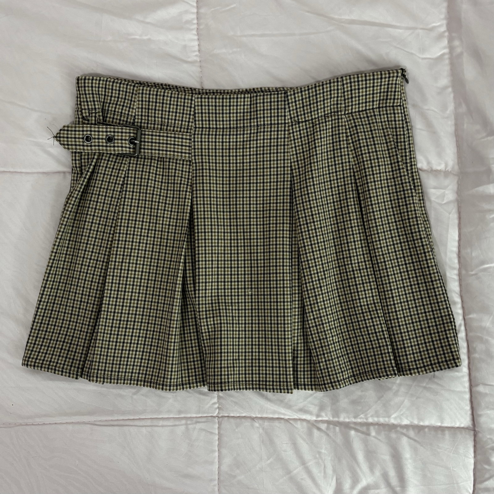 Falda Pull & Bear a Cuadros en Excelente Estado