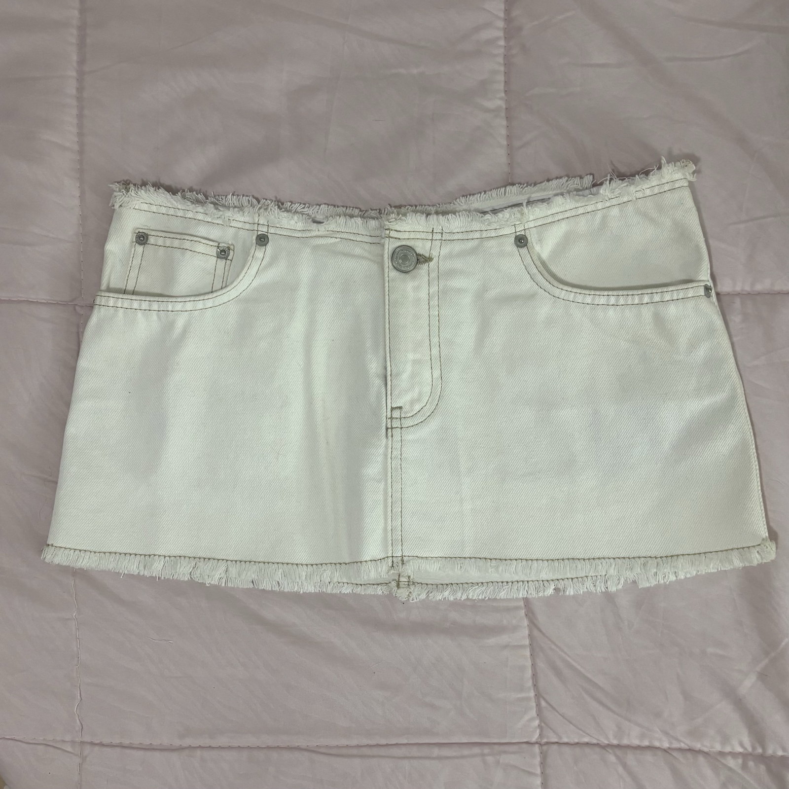 Falda Pull & Bear Blanca Nueva
