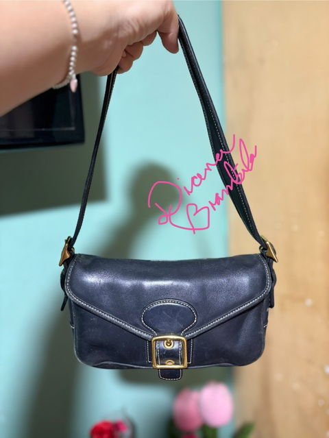 Bolso hobo Coach vintage en piel genuina