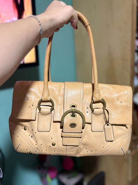 Bolso Coach Vintage Hampton con Cristales Swarovski